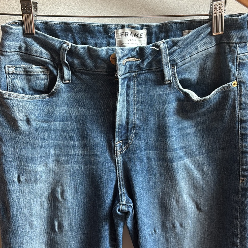 Frame Le Crop Mini Boot Jeans - Picture 4 of 10